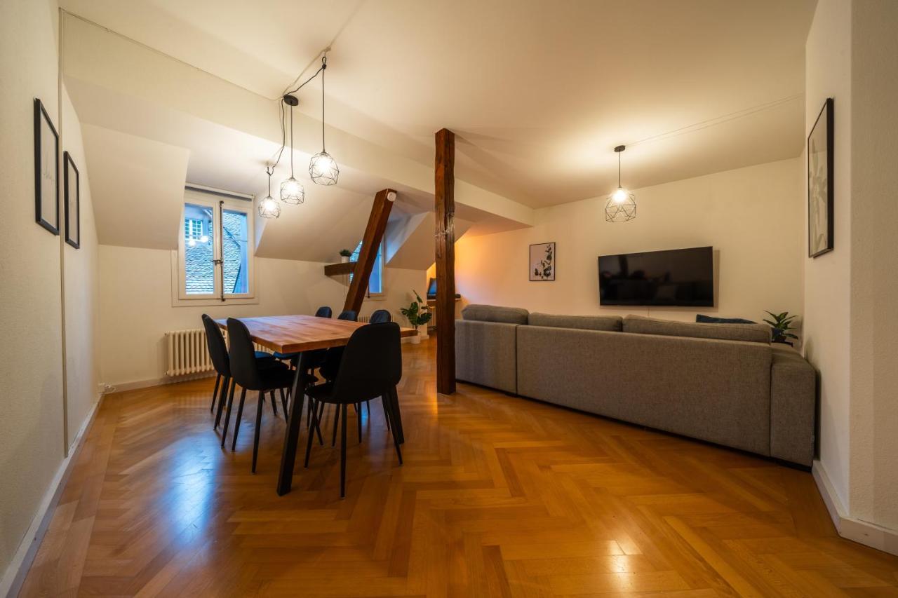 Old Town Apt In The Heart Of Thun With Garden Esterno foto