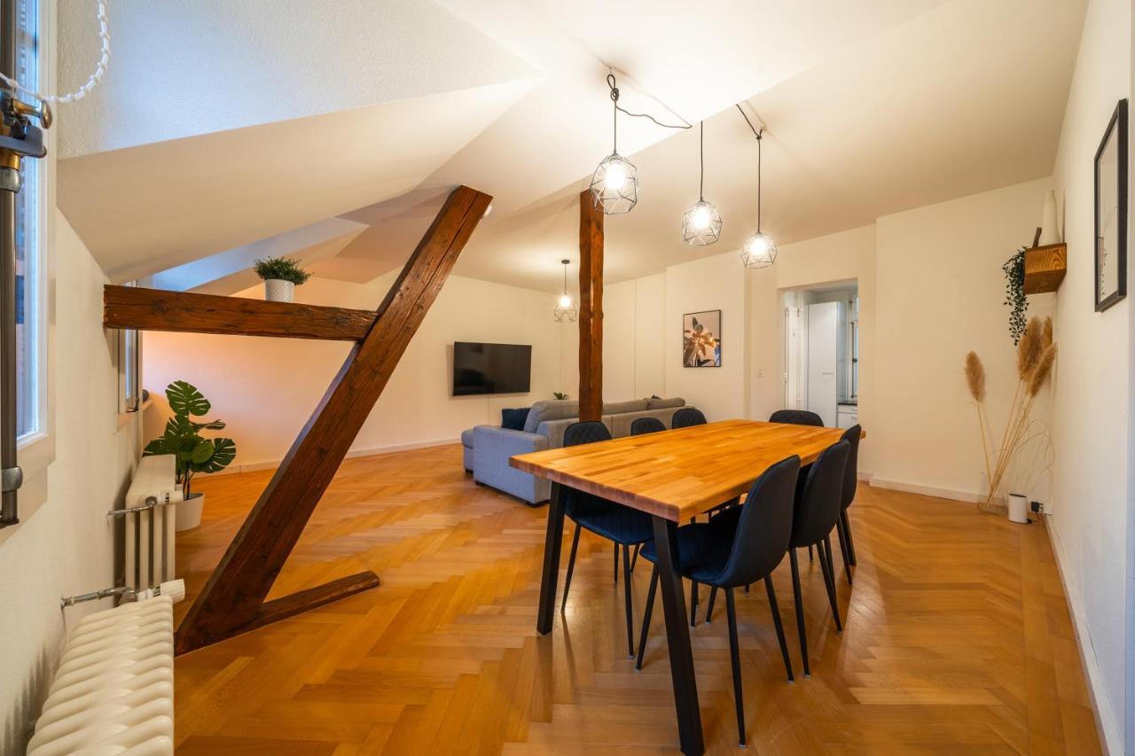 Old Town Apt In The Heart Of Thun With Garden Esterno foto