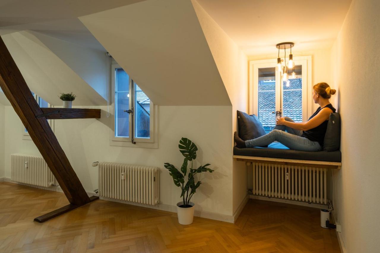 Old Town Apt In The Heart Of Thun With Garden Esterno foto