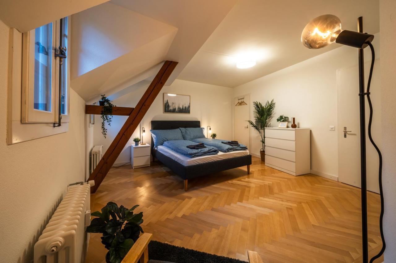 Old Town Apt In The Heart Of Thun With Garden Esterno foto