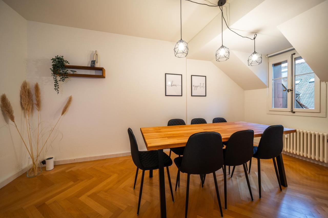 Old Town Apt In The Heart Of Thun With Garden Esterno foto