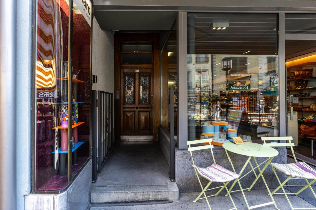 Old Town Apt In The Heart Of Thun With Garden Esterno foto