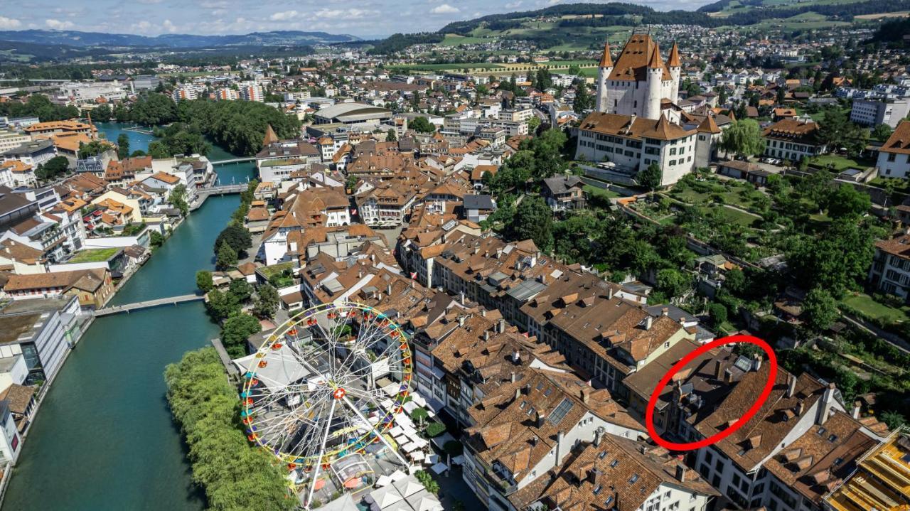 Old Town Apt In The Heart Of Thun With Garden Esterno foto